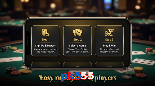 Game list for Pk555 game section